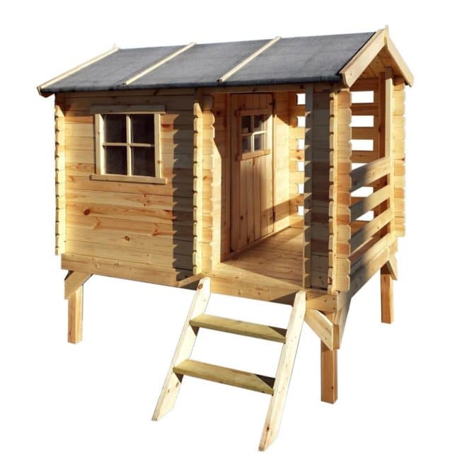 Casita Infantil de Madera Outdoor Toys Maya 2,6 m² de 181x146x205 cm - Imagen 4