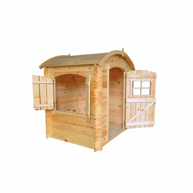 Casita Infantil de Madera Outdoor Toys Bambi 1,63 m² de 112x146x145 cm