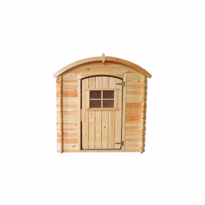 Casita Infantil de Madera Outdoor Toys Bambi 1,63 m² de 112x146x145 cm - Imagen 4