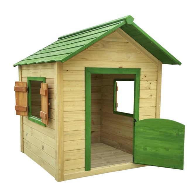 Casita Infantil de Madera Outdoor Toys Kela 1,6 m² de 138x116x132 cm - Imagen 3