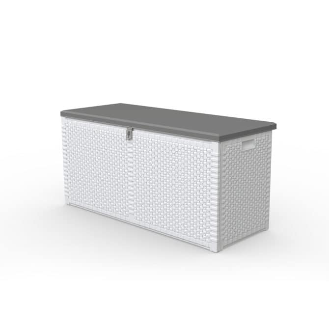 Arcón Banco de Resina Gardiun Rattan 300 L 120x48x57 cm