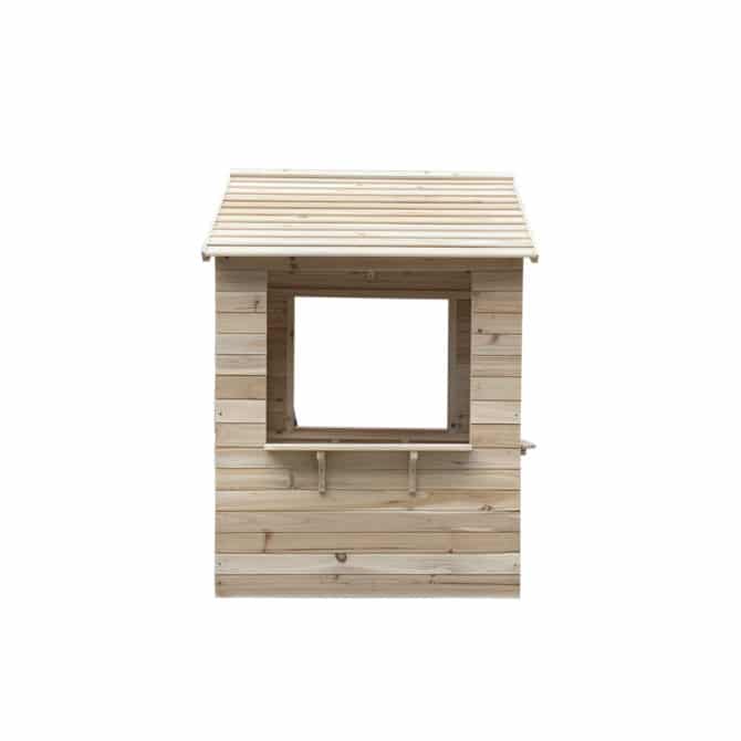 Casita Infantil de Madera Outdoor Toys Adele 1,2 m² de 120x108x138 cm - Imagen 4