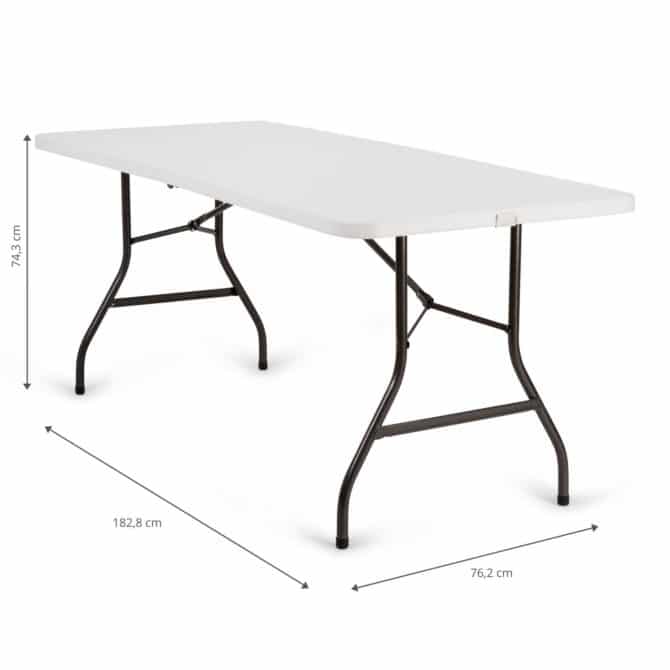 Mesa Picnic Plegable Resina Gardiun Bremen 182,8x76,2x74,3 cm - Imagen 2