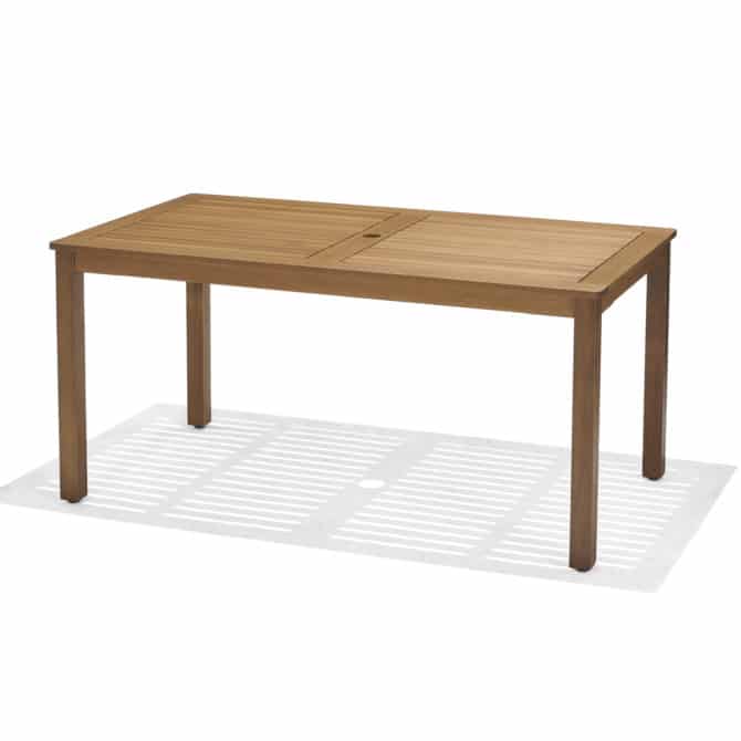 Mesa de Jardín Chillvert Milán Madera 150x83x74 cm