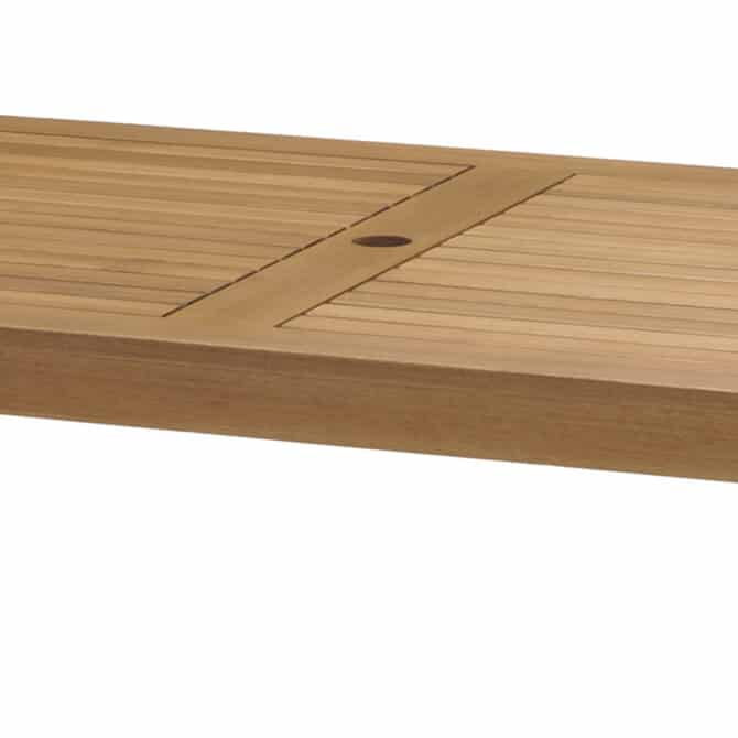 Mesa de Jardín Chillvert Milán Madera 150x83x74 cm - Imagen 3