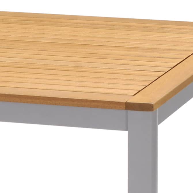 Mesa de Jardín Chillvert Imperia Madera y Aluminio 89,3x89,3x74,40 cm 4 Comensales - Imagen 3