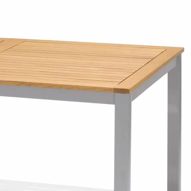 Mesa de Jardín Chillvert Imperia Madera y Aluminio 150x89,3x74,40 cm 6 Comensales - Imagen 3