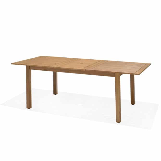 Mesa de Jardín Extensible Chillvert Milán Madera 150-200x90x75 cm 6-8 Comensales