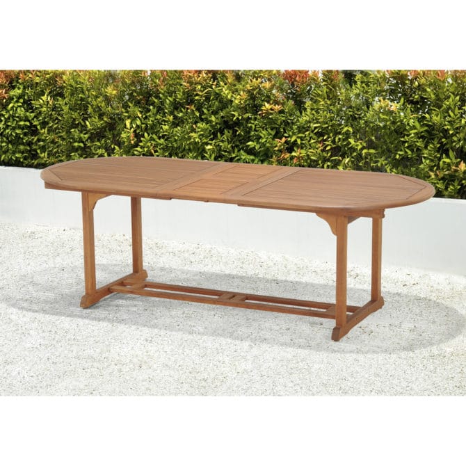 Mesa de Jardín Extensible Chillvert Madera 190/230x100x74 cm - Imagen 5