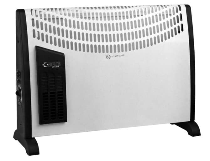 Convector Eléctrico Kekai 72x14x44 cm 750/1250/2000 W