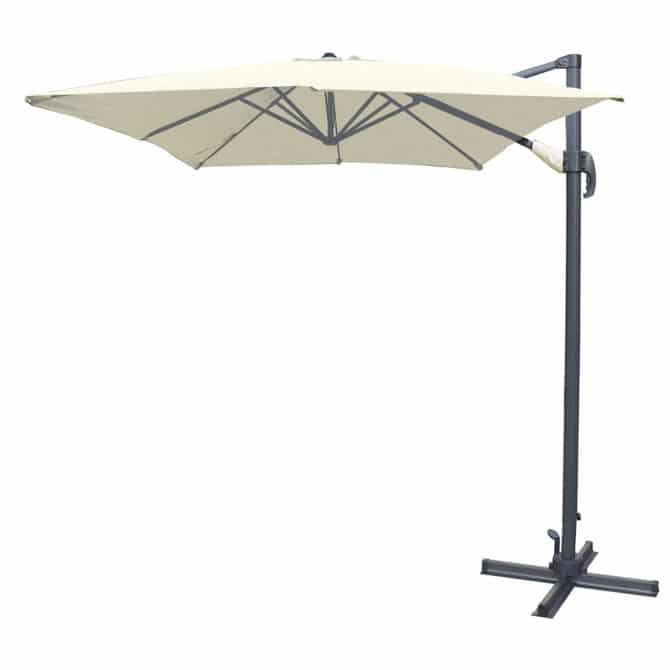 Parasol de Jardín Chillvert Roma Mini Alumnio 300x200x260 cm