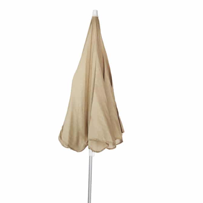 Parasol de Jardín en Aluminio Chillvert Gandía Ø200 cm Camel Anti UV 25 Loneta Anti-Manchas - Imagen 5