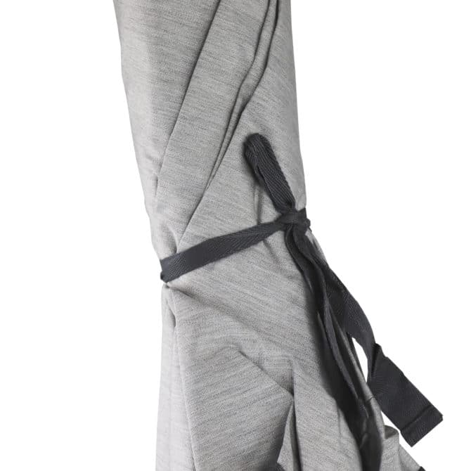 Parasol de Jardín en Aluminio Chillvert Pacific Ø240 cm Gris Anti UV 50 Olefina | Teflón Anti-Manchas - Imagen 3