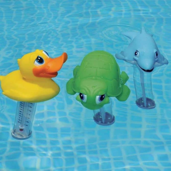 Termómetro para Piscina Kokido Happy Animal Surtidos Flotante Cuerda y Temperatura de 0º a 50º - Imagen 2