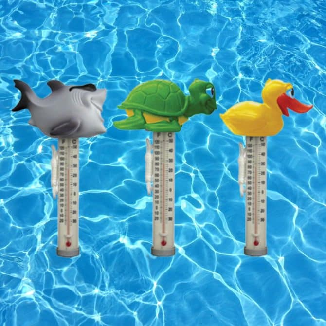 Termómetro para Piscina Kokido Cool Animales Surtidos Flotante Cuerda y Temperatura de 0º a 50º - Imagen 2