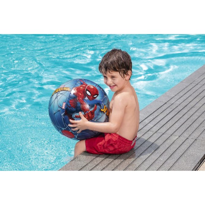 Pelota de Playa Hinchable Bestway Spider-Man Ø34 cm - Imagen 4