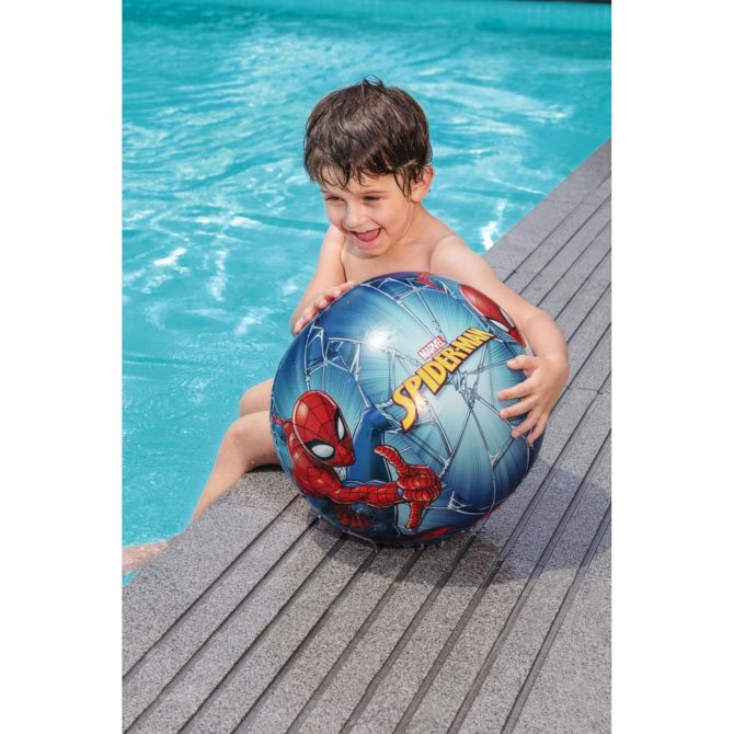 Pelota de Playa Hinchable Bestway Spider-Man Ø34 cm - Imagen 5