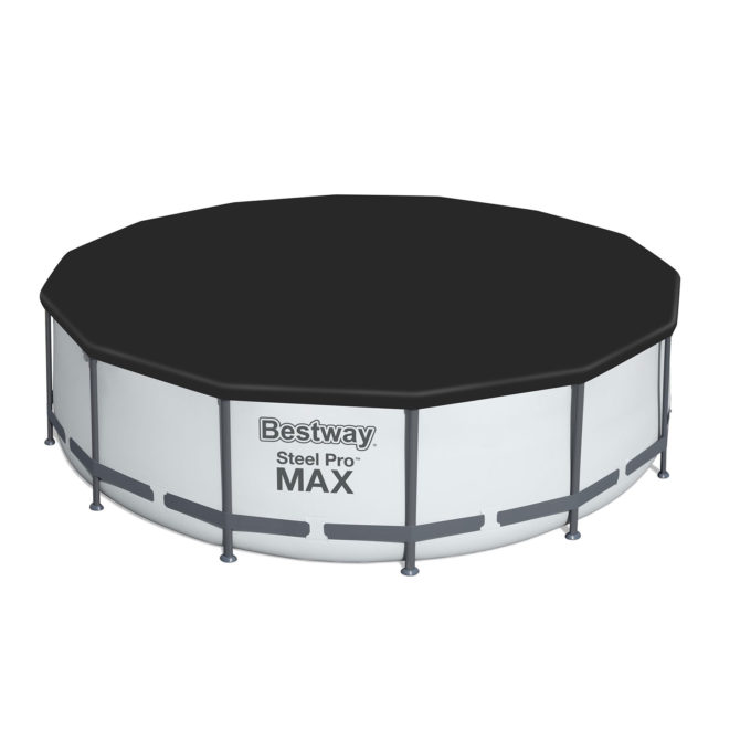 Piscina Desmontable Tubular Bestway Steel Pro Max 396x122 cm Con Depuradora de Cartucho de 3.028 L/H Cobertor y Escalera - Imagen 2