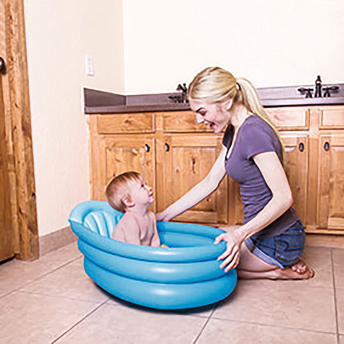 Bañera Piscina Hinchable Autoportante Infantil Bestway 79x51x33 cm Diseño Bañera Bebé Surtido Rápida Instalación - Imagen 3