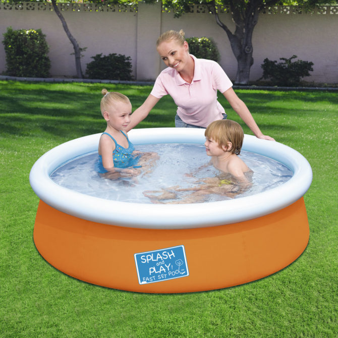 Piscina Hinchable Autoportante Infantil Bestway 152x38 cm Diseño My First Fast Set Pool Rápida Instalación Edad Mayores de 2 Años - Imagen 2