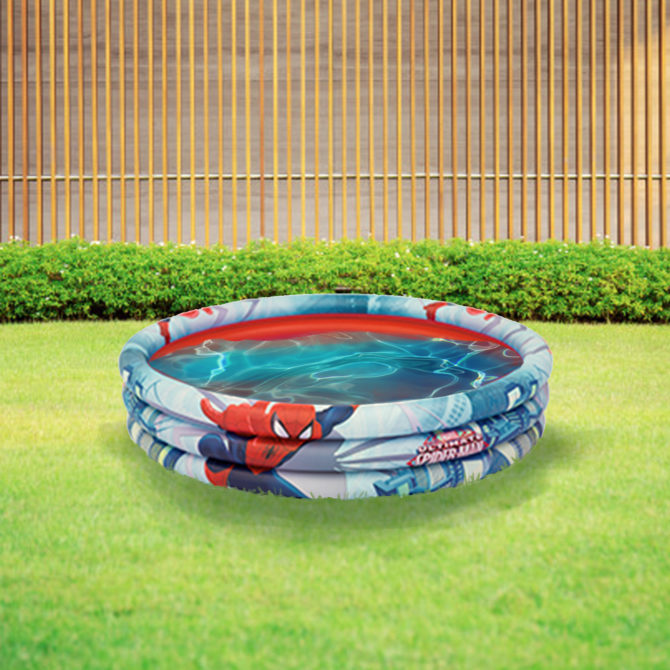 Piscina Hinchable Autoportante Infantil Bestway 152x30 cm Diseño Spiderman Rápida Instalación Edad Mayores de 3 Años - Imagen 3