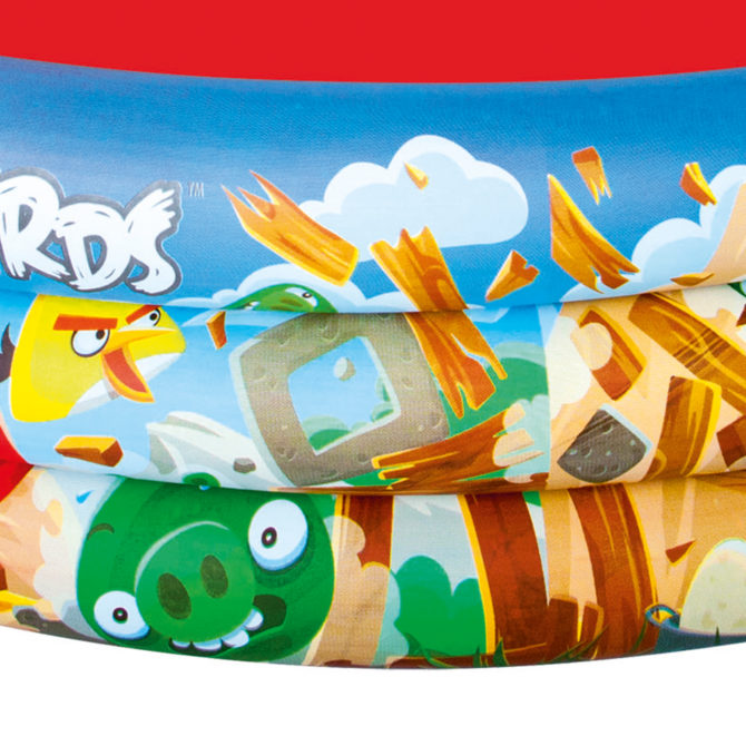 Piscina Hinchable Autoportante Infantil Bestway 152x30 cm Diseño Angry Birds Edad Mayores de 3 Años - Imagen 4