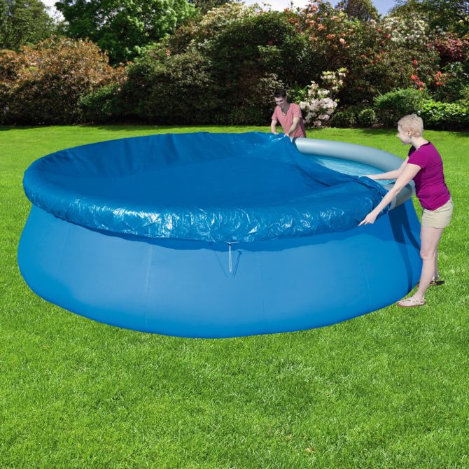 Cobertura de inverno para uma piscina removível Bestway Ø495 cm Rodada - Image 2