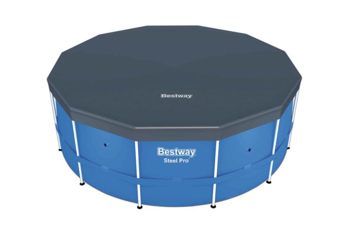 Cobertor Invierno para Piscina Desmontable Steel Pro, Power Steel e Hydrium de Bestway 370 cm