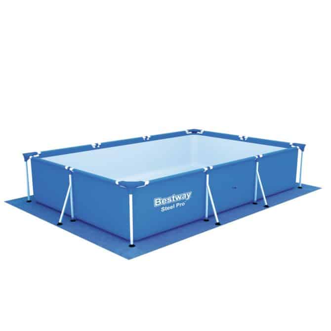 Tapiz de Suelo para Piscinas Desmontables y Spas Bestway Rectangular 338x239 cm