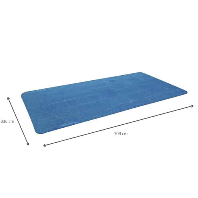 Cobertor Solar para Piscina Desmontable Bestway 703x336 cm Rectangular - Imagen 4