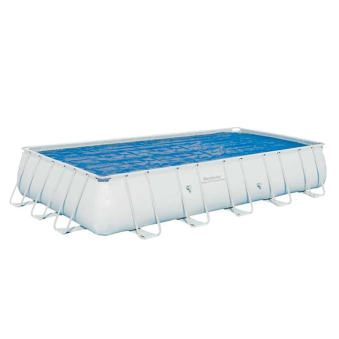 Cobertor Solar para Piscina Desmontable Bestway Power Steel 671x366x132 cm