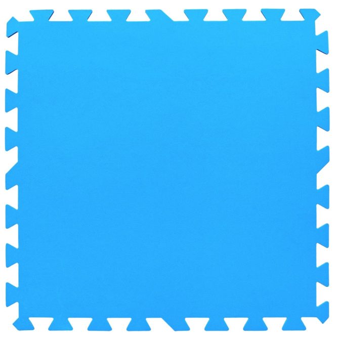 Tapiz de Suelo de Goma para Piscinas o Spas Bestway 50x50 cm Azul