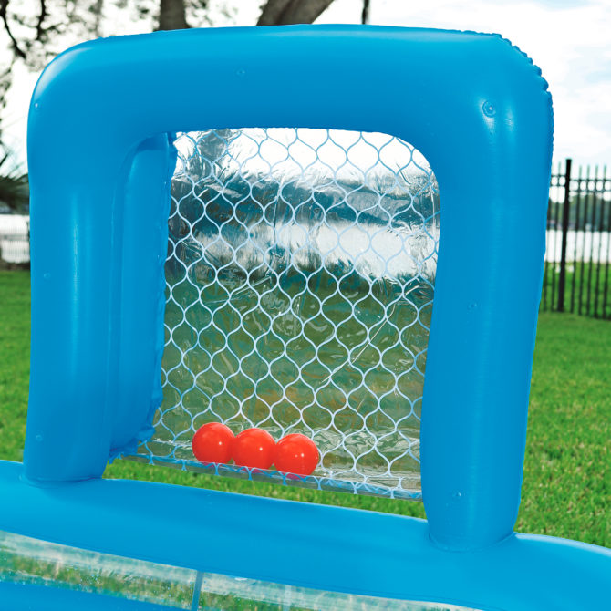 Piscina Hinchable Autoportante Infantil Bestway 237x152x94 cm 5 Pelotas y 2 Porterías Diseño Skill Shot Edad Mayores de 3 Años - Imagen 3