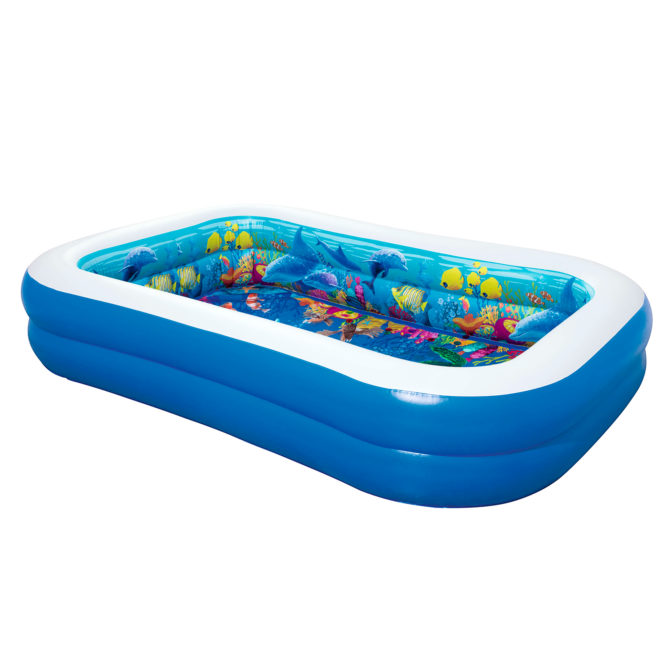 Piscina Hinchable Autoportante Infantil Bestway 262x175x51 cm 2 Gafas 3D y Tesoro Diseño Undersea Adventure Rápida Instalación - Imagen 4