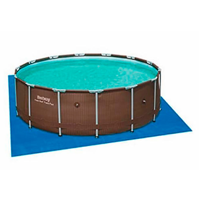 Piscina Desmontable Tubular Redonda Bestway Power Steel con Depuradora 427x122 cm - Imagen 4