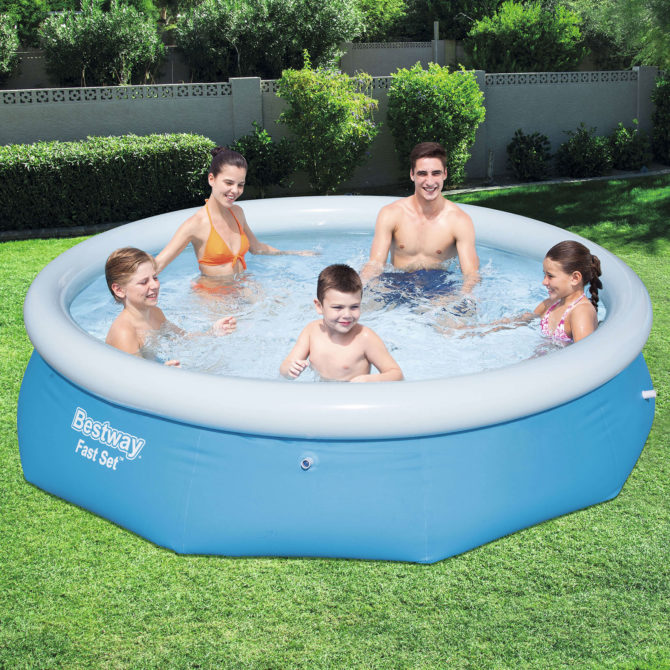 Piscina Desmontable Autoportante Bestway Fast Set 274x76 cm - Imagen 2