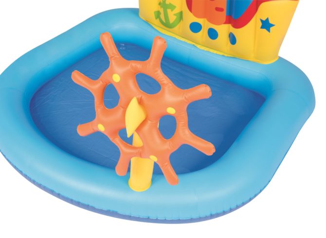 Piscina Hinchable Autoportante Infantil Bestway 140x130x104 cm Diseño Barco Remolcador - Imagen 3