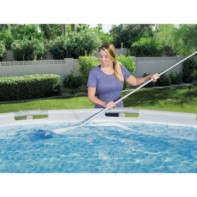 Limpiafondos de Piscina Bestway Flowclear AquaCrawl con Pértiga y Manguera - Imagen 2