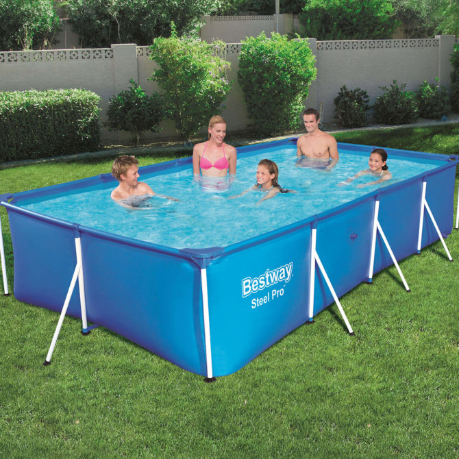 Piscina Desmontable Tubular Infantil Bestway Family Splash Frame Pool 400x211x81 cm - Imagen 2