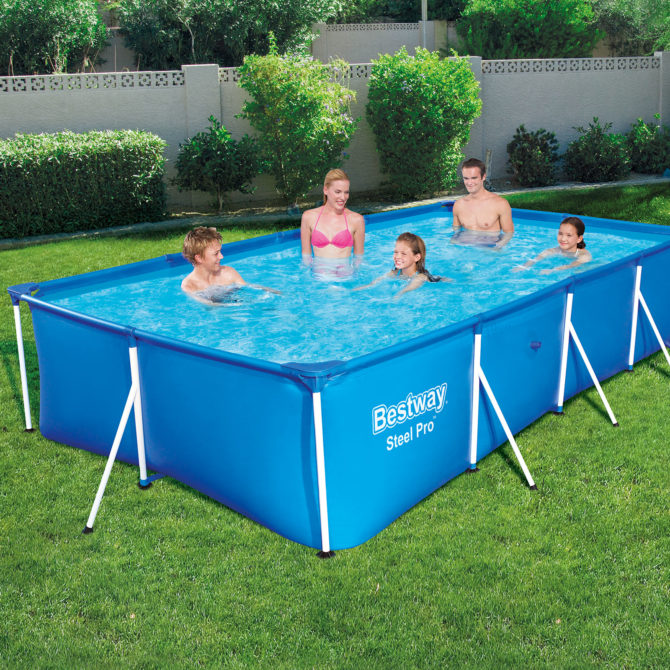 Piscina Desmontable Tubular Infantil Bestway Family Splash Frame Pool 400x211x81 cm - Imagen 3