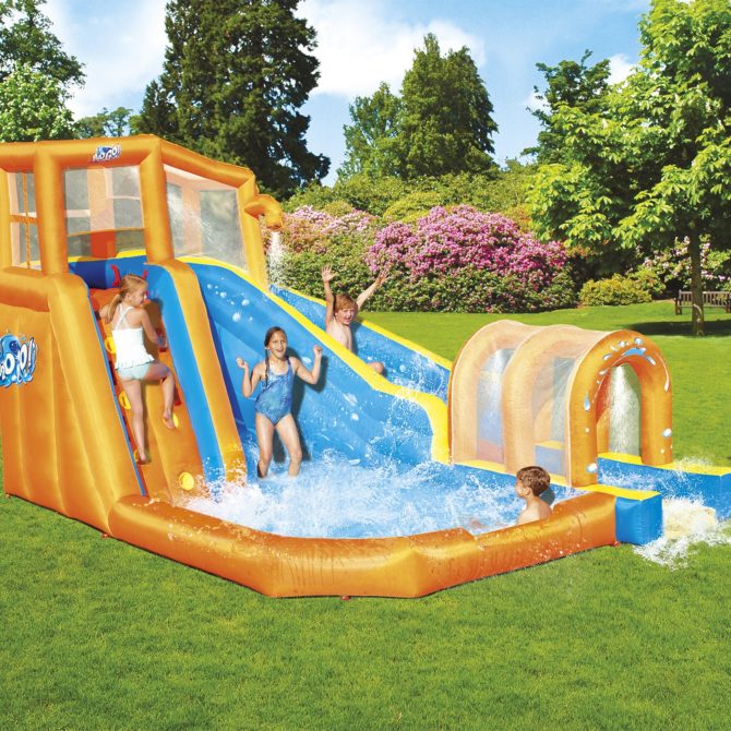 Mega Parque Aquático Insuflável Bestway® Hurricane Tunnel Blast 4,20 m x 3,20 m x 2,60 m - Image 2