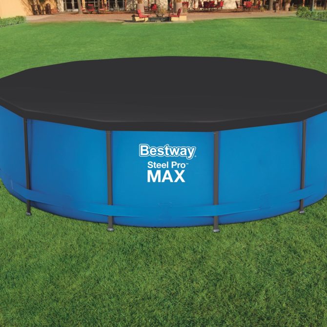 Cobertor Invierno para Piscina Desmontable Bestway Ø370 cm Redonda - Imagen 2