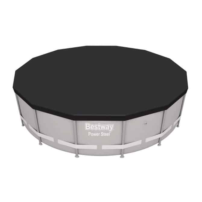 Cobertor Invierno para Piscina Desmontable Bestway Ø427 cm Redonda