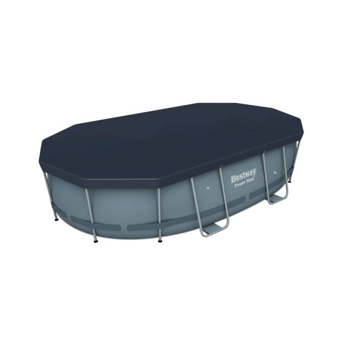 Cobertor Invierno para Piscina Desmontable Bestway 427x250 cm Ovalada - Imagen 5