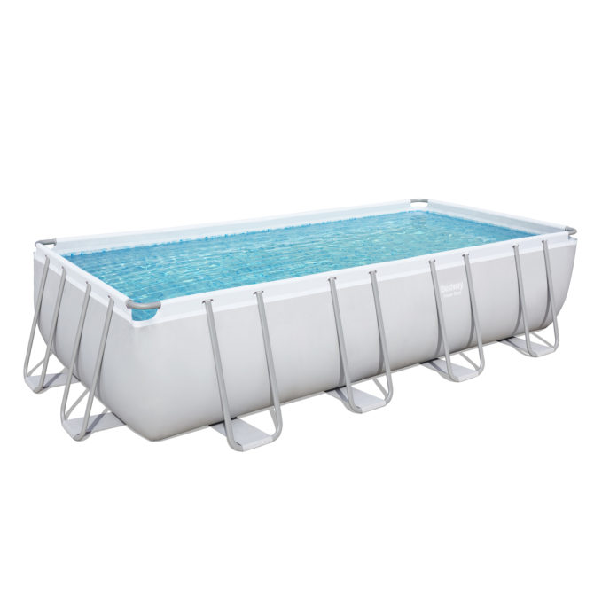 Piscina Desmontable Tubular Bestway Power Steel 488x244x122 cm Depuradora de Cartucho de 3.028 L/H - Imagen 2