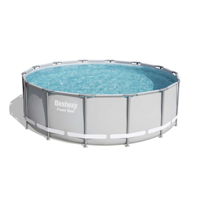 Piscina Desmontable Tubular Bestway Power Steel 427x122 cm Depuradora de Cartucho de 3.028 L/H - Imagen 5