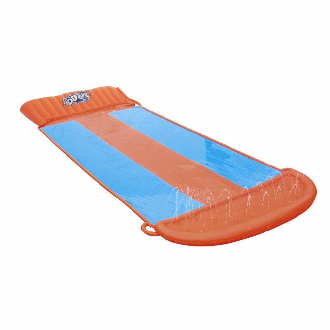 Pista Deslizante Hinchable Bestway H2O Go! Triple Carril de 549 cm