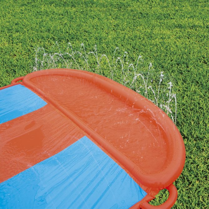 Pista Deslizante Hinchable Bestway H2O Go! Triple Carril de 549 cm - Imagen 3