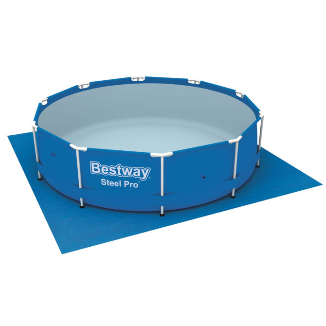 Piscina Desmontable de Acero Bestway Depuradora de arena 300x120 cm Hydrium con Escalera y Tapiz de Suelo - Imagen 4