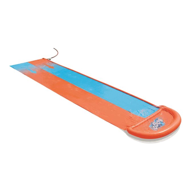 Pista Deslizante Hinchable Bestway H2O Go! Doble Naranja/Azul 549 cm